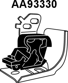 Veneporte AA93330 - Suport, toba esapament aaoparts.ro