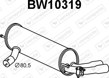 Veneporte BW10319 - Toba esapament finala aaoparts.ro