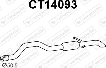Veneporte CT14093 - Toba esapament finala aaoparts.ro