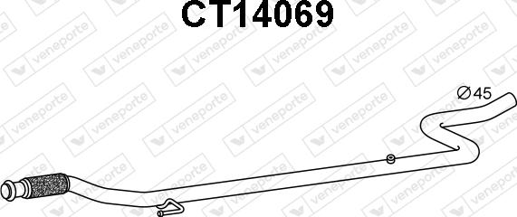 Veneporte CT14069 - Racord evacuare aaoparts.ro