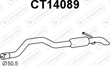 Veneporte CT14089 - Toba esapament finala aaoparts.ro