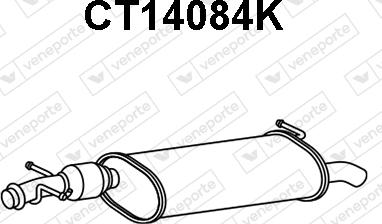 Veneporte CT14084K - Catalizator aaoparts.ro