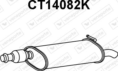 Veneporte CT14082K - Catalizator aaoparts.ro