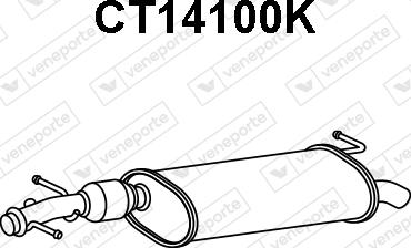 Veneporte CT14100K - Catalizator aaoparts.ro