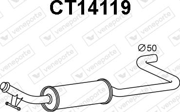Veneporte CT14119 - Toba esapament primara aaoparts.ro