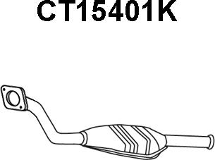 Veneporte CT15401K - Catalizator aaoparts.ro