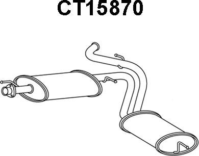 Veneporte CT15870 - Toba esapament finala aaoparts.ro