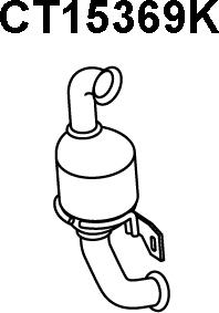 Veneporte CT15369K - Catalizator aaoparts.ro