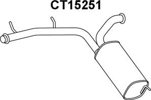 Veneporte CT15251 - Toba esapament finala aaoparts.ro