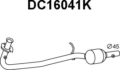Veneporte DC16041K - Catalizator aaoparts.ro