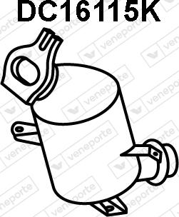 Veneporte DC16115K - Catalizator aaoparts.ro