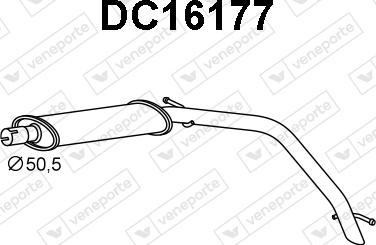 Veneporte DC16177 - Toba esapament finala aaoparts.ro
