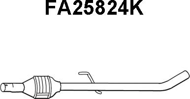 Veneporte FA25824K - Catalizator aaoparts.ro