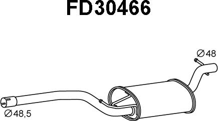 Veneporte FD30466 - Toba esapamet intermediara aaoparts.ro