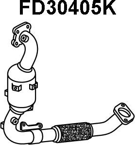 Veneporte FD30405K - Catalizator aaoparts.ro