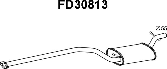 Veneporte FD30813 - Toba esapamet intermediara aaoparts.ro