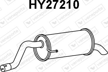 Veneporte HY27210 - Toba esapament finala aaoparts.ro