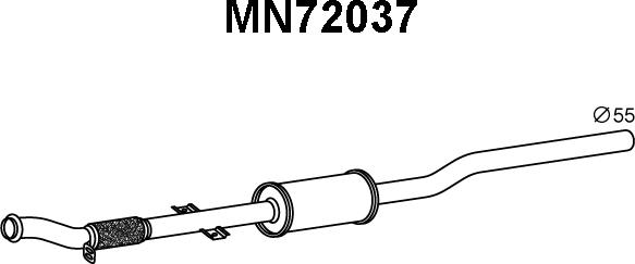 Veneporte MN72037 - Toba esapament primara aaoparts.ro