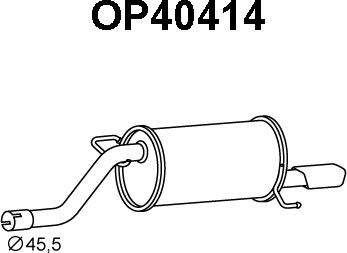 Veneporte OP40414 - Toba esapament finala aaoparts.ro