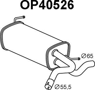 Veneporte OP40526 - Toba esapament finala aaoparts.ro