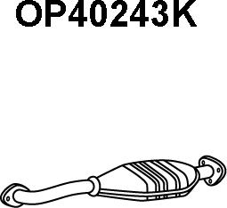 Veneporte OP40243K - Catalizator aaoparts.ro