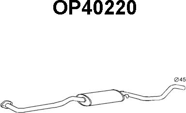 Veneporte OP40220 - Toba esapamet intermediara aaoparts.ro