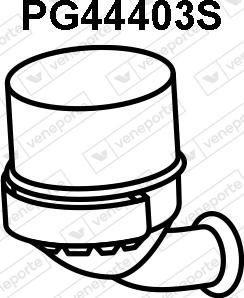 Veneporte PG44403S - Filtru funingine / particule, sist.de esapament aaoparts.ro