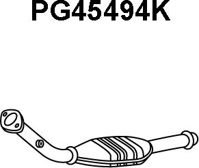 Veneporte PG45494K - Catalizator aaoparts.ro