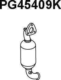 Veneporte PG45409K - Catalizator aaoparts.ro