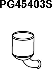 Veneporte PG45403S - Filtru funingine / particule, sist.de esapament aaoparts.ro