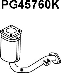 Veneporte PG45760K - Catalizator aaoparts.ro