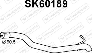 Veneporte SK60189 - Racord evacuare aaoparts.ro