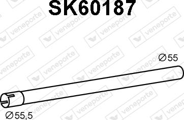 Veneporte SK60187 - Racord evacuare aaoparts.ro