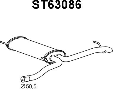 Veneporte ST63086 - Toba esapament finala aaoparts.ro