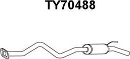 Veneporte TY70488 - Toba esapament finala aaoparts.ro
