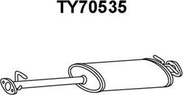 Veneporte TY70535 - Toba esapament primara aaoparts.ro