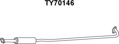 Veneporte TY70146 - Toba esapament primara aaoparts.ro