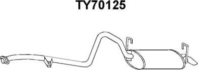 Veneporte TY70125 - Toba esapament finala aaoparts.ro