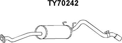 Veneporte TY70242 - Toba esapament finala aaoparts.ro