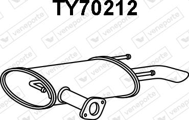 Veneporte TY70212 - Toba esapament finala aaoparts.ro
