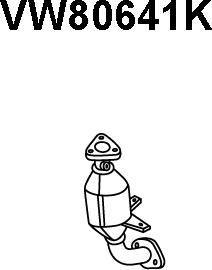 Veneporte VW80641K - Catalizator aaoparts.ro