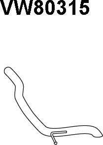 Veneporte VW80315 - Racord evacuare aaoparts.ro
