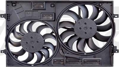 Vika 91210728501 - Ventilator, radiator aaoparts.ro