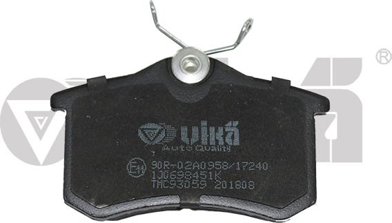 Vika 66980001501 - Set placute frana,frana disc aaoparts.ro