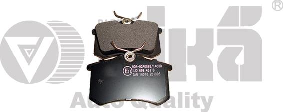 Vika 66980001601 - Set placute frana,frana disc aaoparts.ro