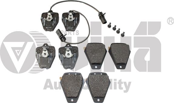 Vika 66981691501 - Set placute frana,frana disc aaoparts.ro