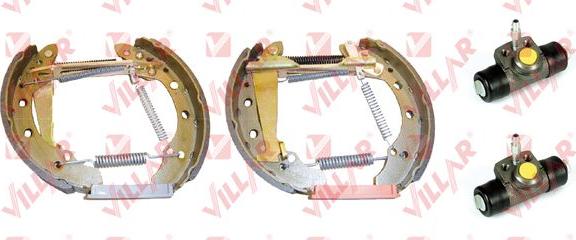 Villar 608.9004 - Set saboti frana aaoparts.ro