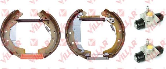 Villar 608.9157 - Set saboti frana aaoparts.ro