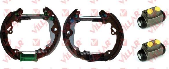 Villar 608.9161 - Set saboti frana aaoparts.ro