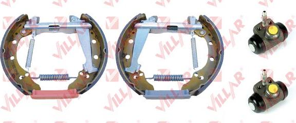 Villar 608.9104 - Set saboti frana aaoparts.ro